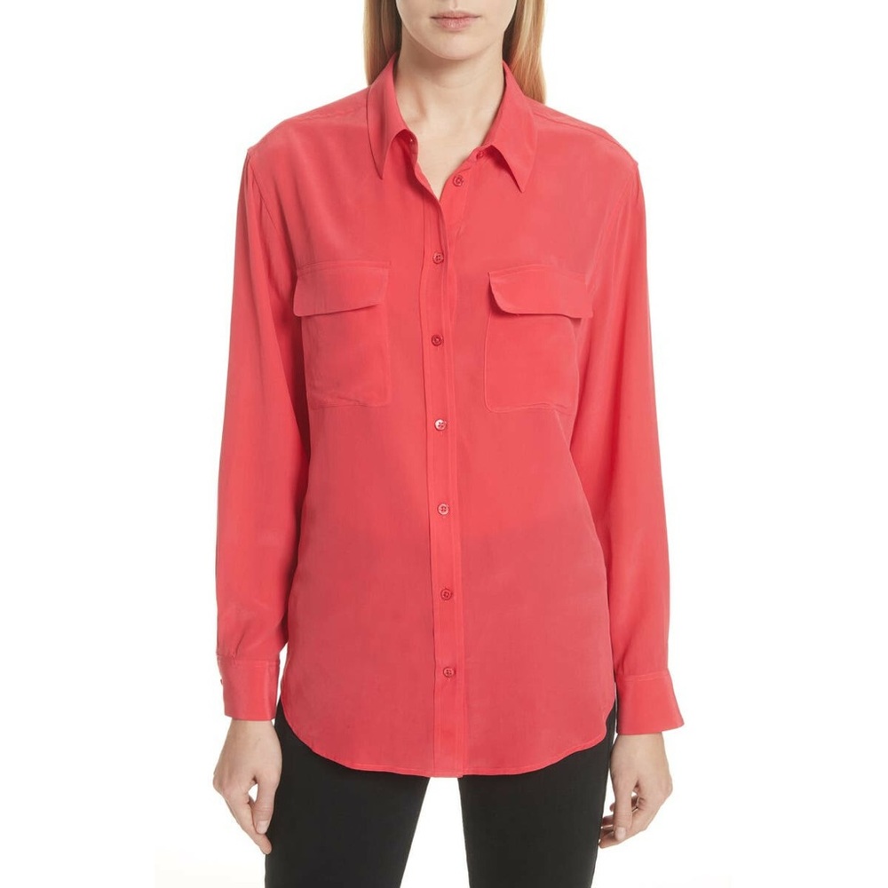 Equipment L Coral Femme Blouse